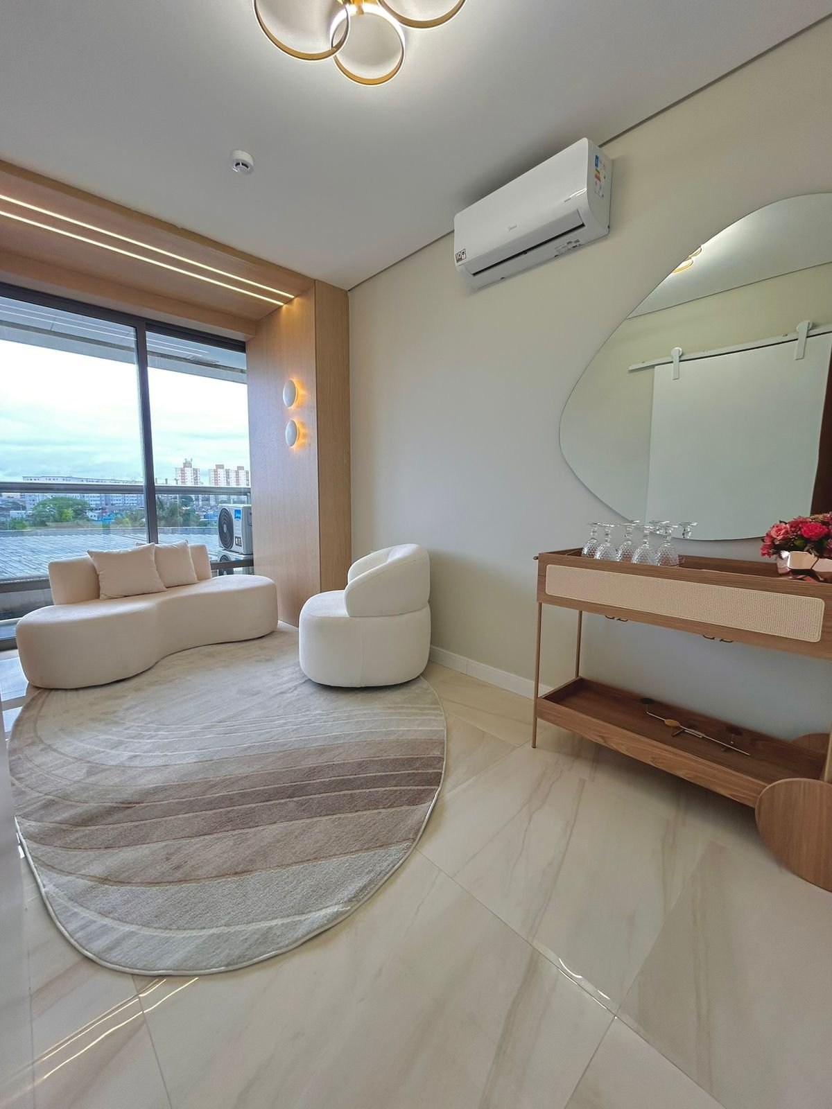 Sala de espera do Halya Consultórios